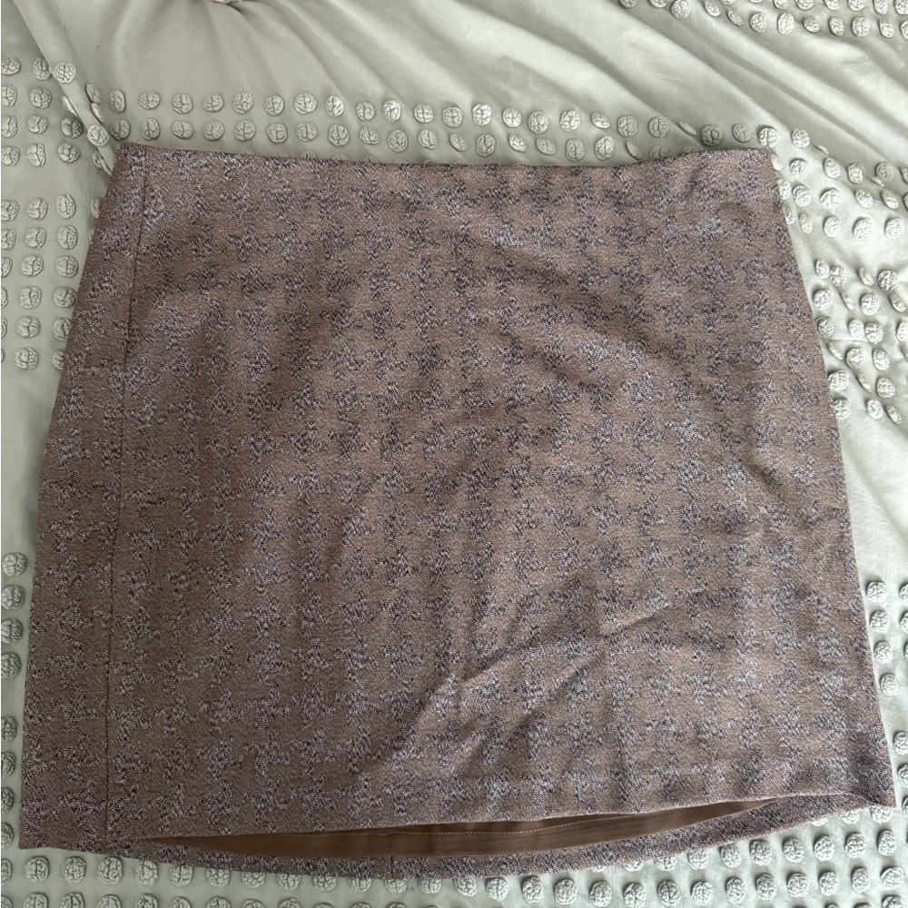 Express Purple Sequin Pencil Mini Skirt
